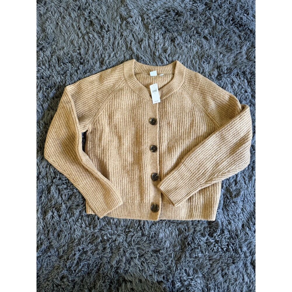 Old Navy Cozy Crew Cardigan - Soft Caramel NWT's - Size L